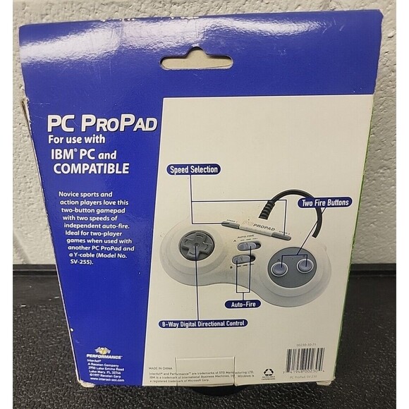 Digital PC ProPad (SV-230) Computer Game Controller Performance InterAct*Untest - Picture 2 of 6